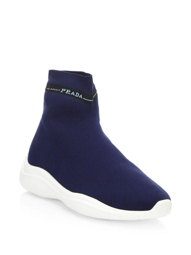 商品Prada|Knit Sock Sneakers,价格¥4442,第1张图片