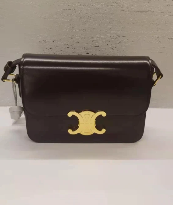 商品[国内直发] Celine|CELINE 女士深红色单肩包 188423-BF4-28AU,价格¥29620,第1张图片