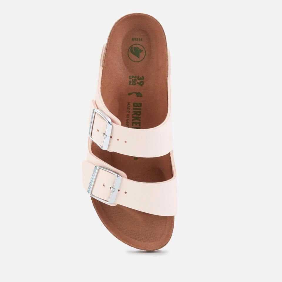 商品Birkenstock|BIRKENSTOCK WOMEN'S VEGAN ARIZONA SLIM FITDOUBLE STRAP SANDALS - LIGHT ROSE,价格¥924,第3张图片详细描述