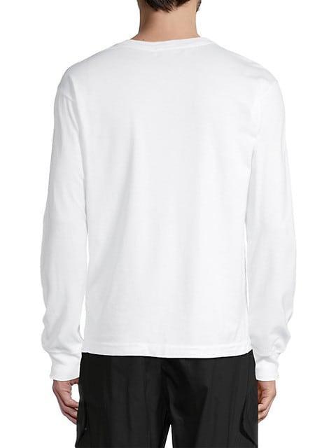 商品Stone Island|Classic Logo Long-Sleeved T-Shirt,价格¥723,第7张图片详细描述