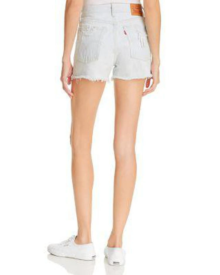 商品Levi's|Wedgie Denim Shorts in Thin Ice - 100% Exclusive,价格¥177,第2张图片详细描述