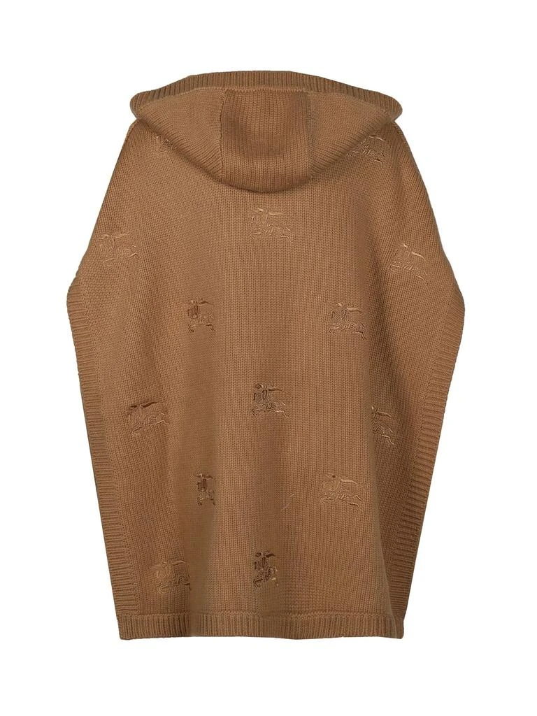 商品Burberry|Burberry Embroidered EKD Hooded Cape,价格¥5670,第2张图片详细描述