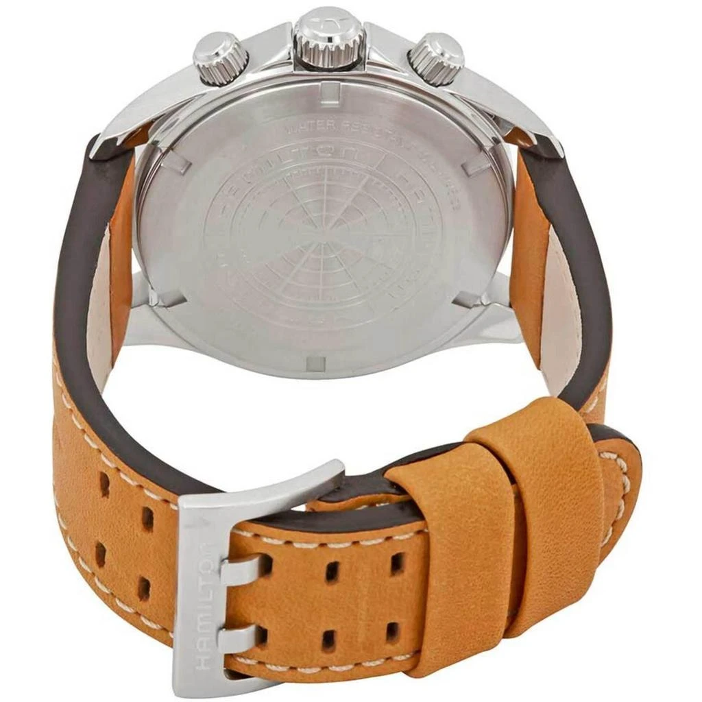 商品Hamilton|Hamilton Men's Watch - Khaki Aviation Pilot Quartz Brown Leather Strap | H76722531,价格¥2157,第3张图片详细描述