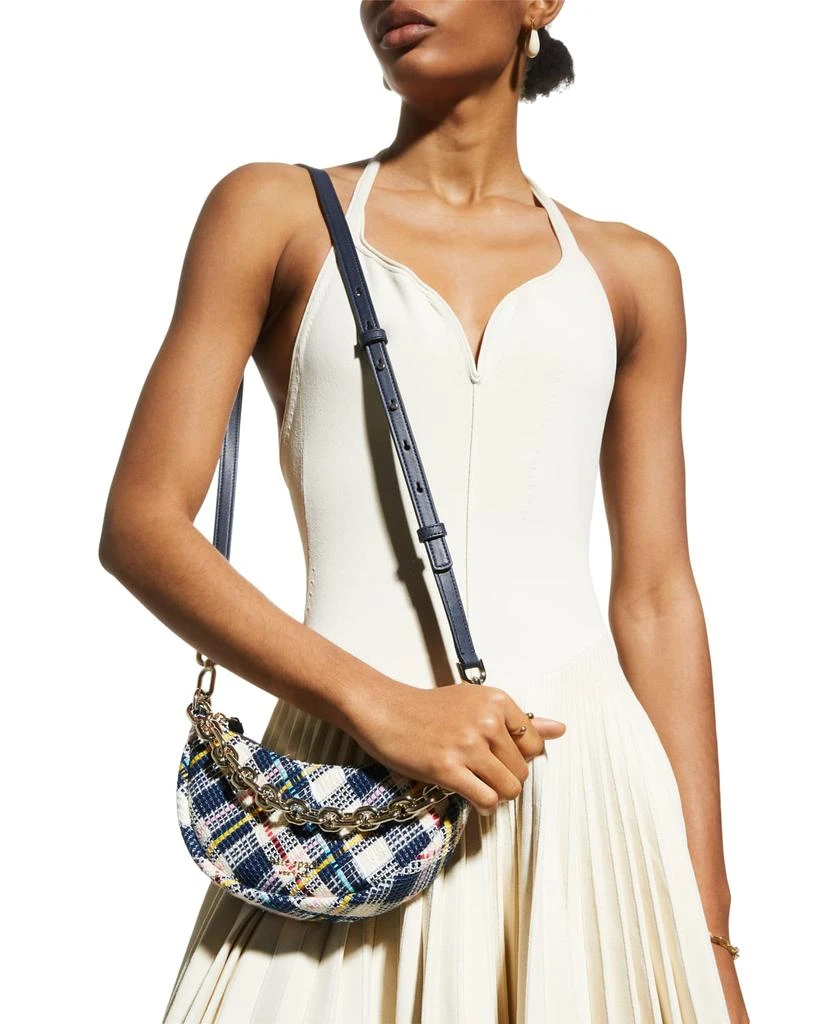 商品Kate Spade|smile small tweed zip crossbody bag,价格¥790,第2张图片详细描述