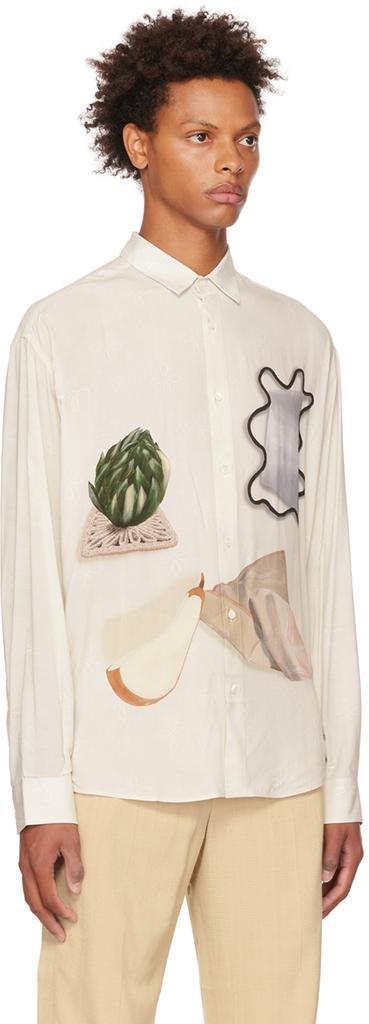 商品Jacquemus|Off-White Le Papier 'La Chemise Simon' Shirt,价格¥1945,第4张图片详细描述