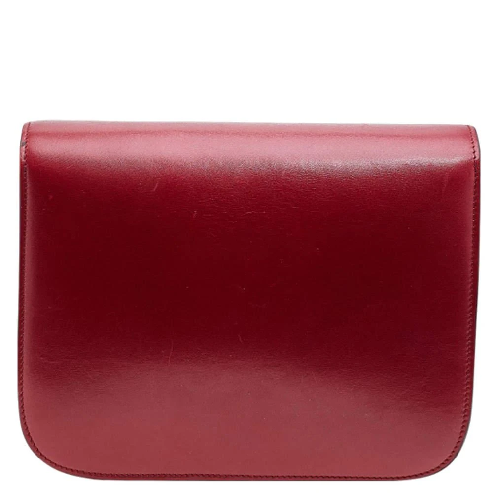 商品[二手商品] Celine|Celine Red Leather Medium Classic Box Shoulder Bag,价格¥7453,第4张图片详细描述