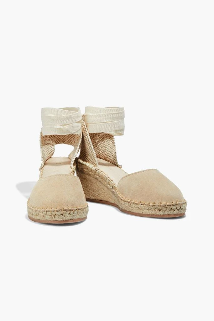 商品IRIS & INK|Adeline suede wedge espadrilles,价格¥930,第3张图片详细描述