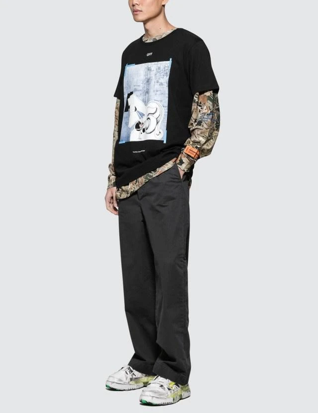 商品Off-White|男士 Dondi Square S/S Slim 短袖,价格¥1982,第4张图片详细描述