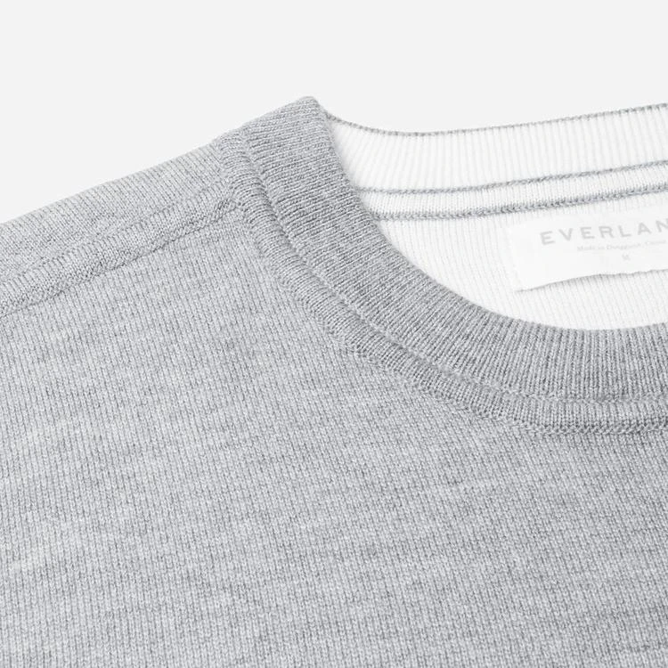 商品Everlane|The Luxe Double-Knit Crew,价格¥367,第2张图片详细描述