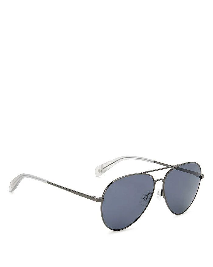 商品Rag & Bone|Aviator Sunglasses, 59mm,价格¥1420,第3张图片详细描述