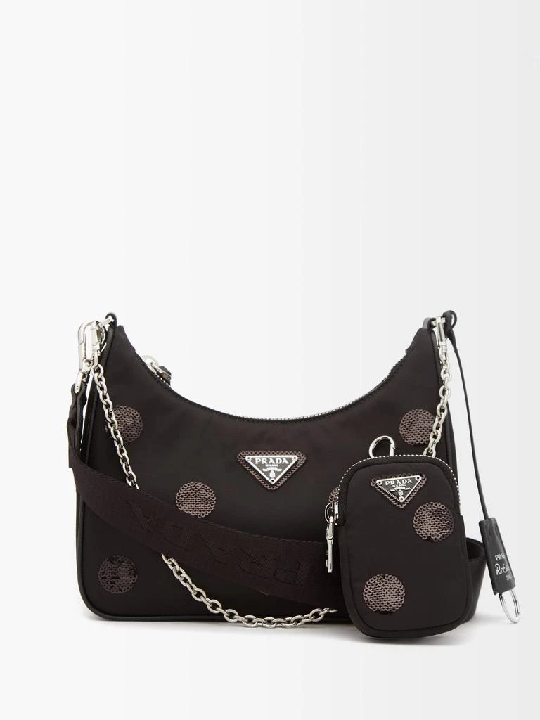 商品Prada|Re-Edition 2005 recycled-nylon shoulder bag,价格¥16576,第1张图片