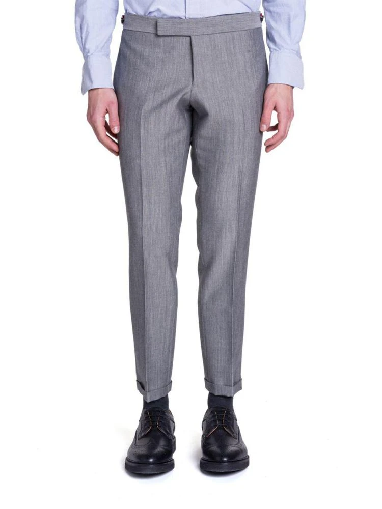 商品Thom Browne|Low Rise Wool & Mohair Trousers,价格¥7419,第1张图片