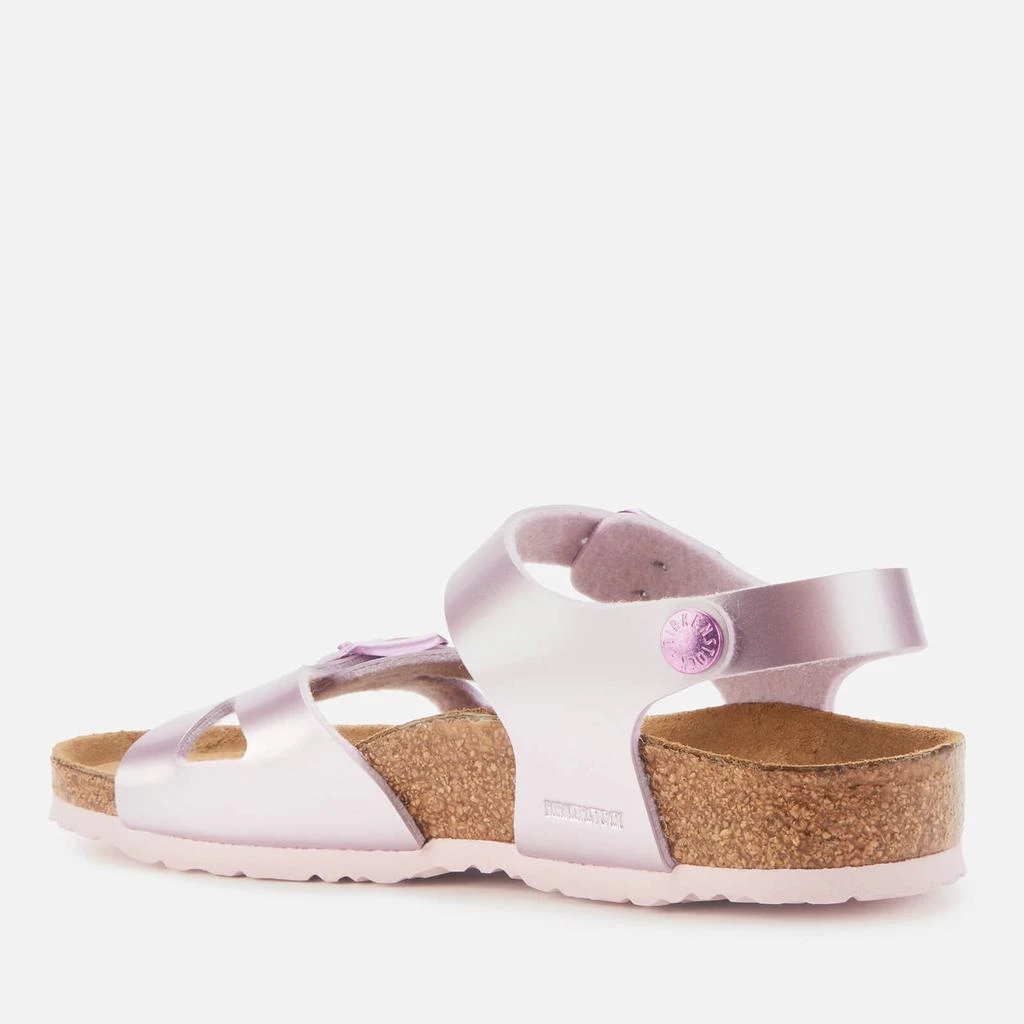 商品Birkenstock|BIRKENSTOCK KIDS' RIO SANDALS - ELECTRIC METALLIC LILAC,价格¥286,第2张图片详细描述