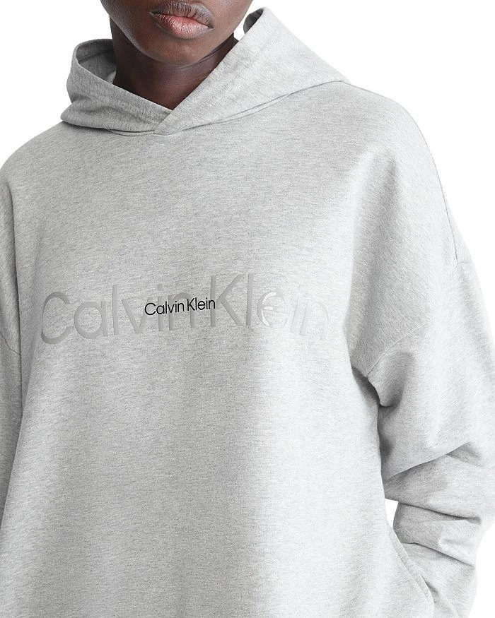 商品Calvin Klein|Embossed Icon Lounge Hoodie,价格¥219,第3张图片详细描述