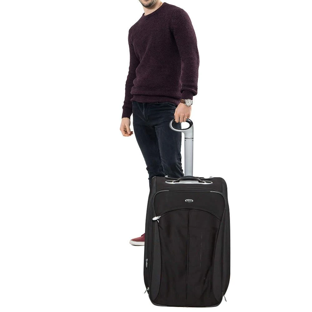 商品[二手商品] Tumi|Tumi Black Nylon T3 Expandable Carry On Trolley Suitcase,价格¥5388,第2张图片详细描述