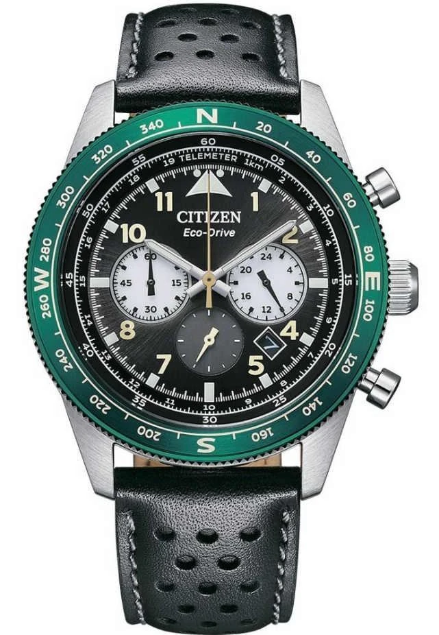 商品Citizen|Chronograph Eco-Drive Black Dial Men's Watch CA4558-16E,价格¥1643,第1张图片