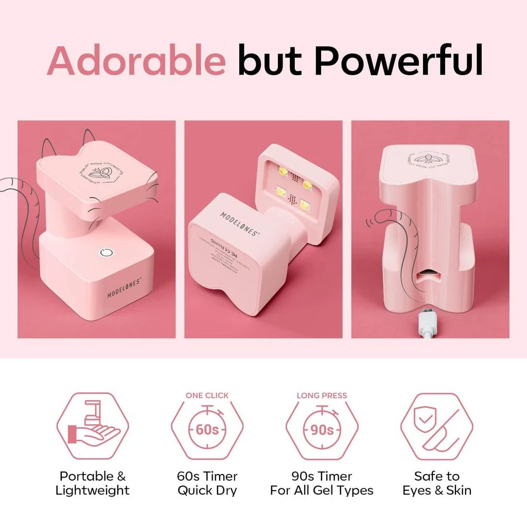 8W Mini Finger UV Nail Meow Lamp 商品