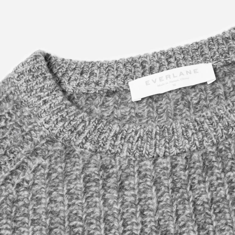 商品Everlane|The Ribbed Wool-Cashmere Crew,价格¥733,第2张图片详细描述