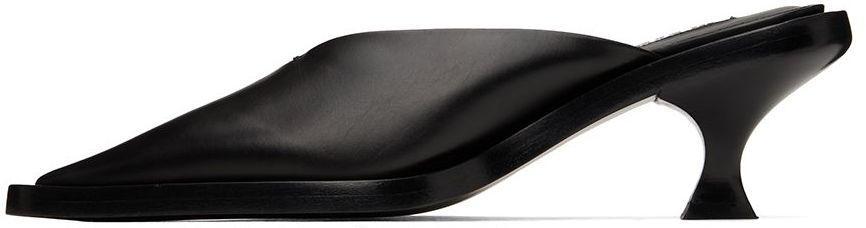 商品Jil Sander|Black Pointed Heels,价格¥6333,第5张图片详细描述