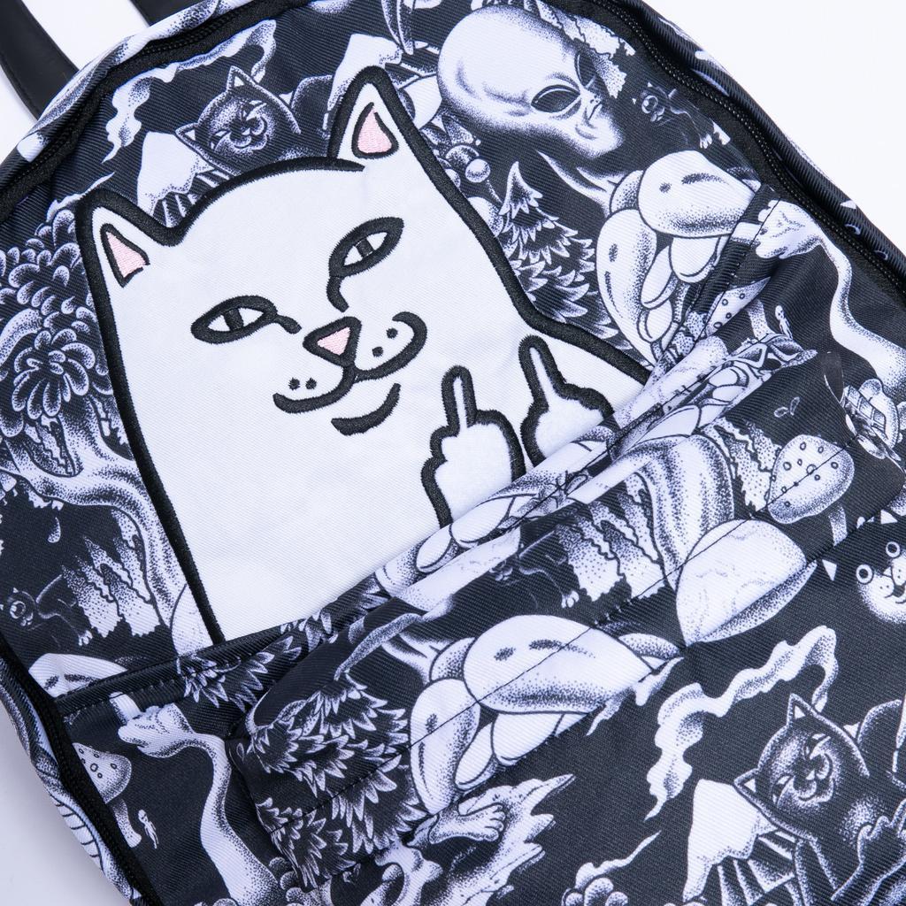 商品RIPNDIP|Dark Twisted Fantasy Backpack (Black/White),价格¥509,第6张图片详细描述