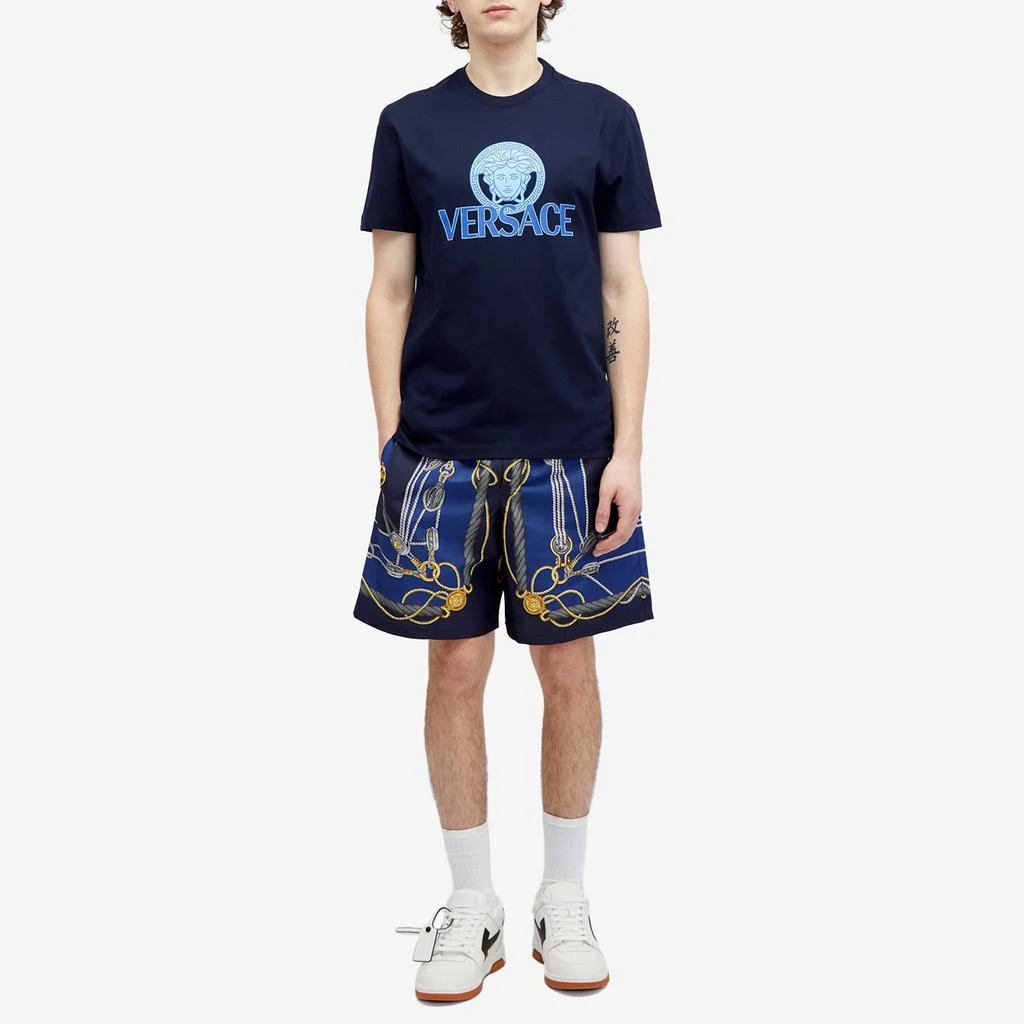 商品Versace|Versace Medusa Print Tee,价格¥1609,第4张图片详细描述