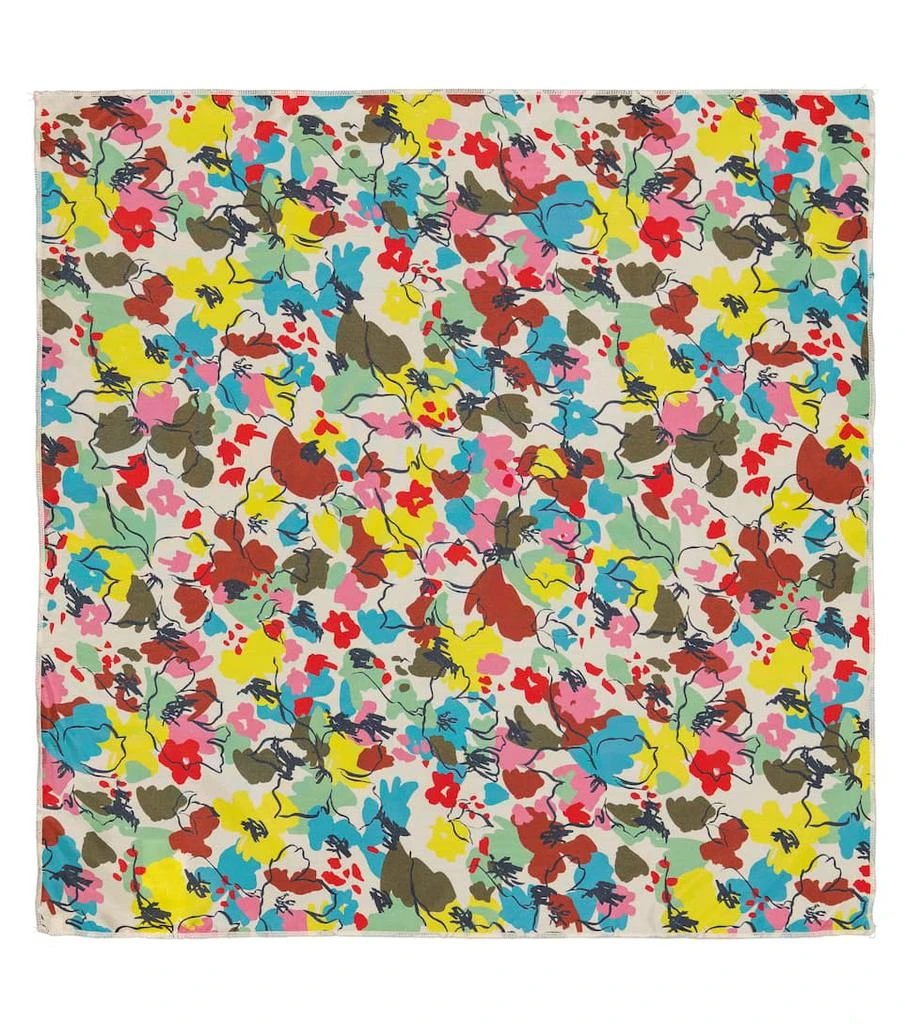 商品Caramel|Treasure花卉真丝围巾,价格¥226,第1张图片