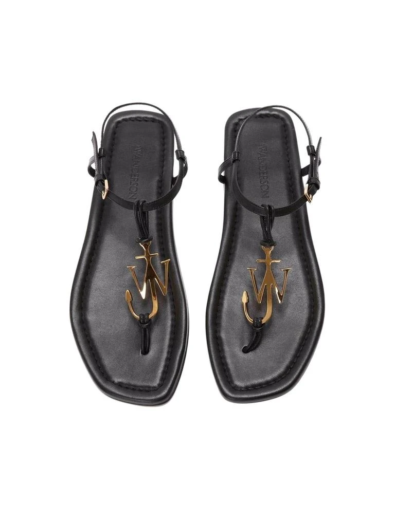 商品JW Anderson|J.W. Anderson Logo Flat Sandals,价格¥3594,第3张图片详细描述