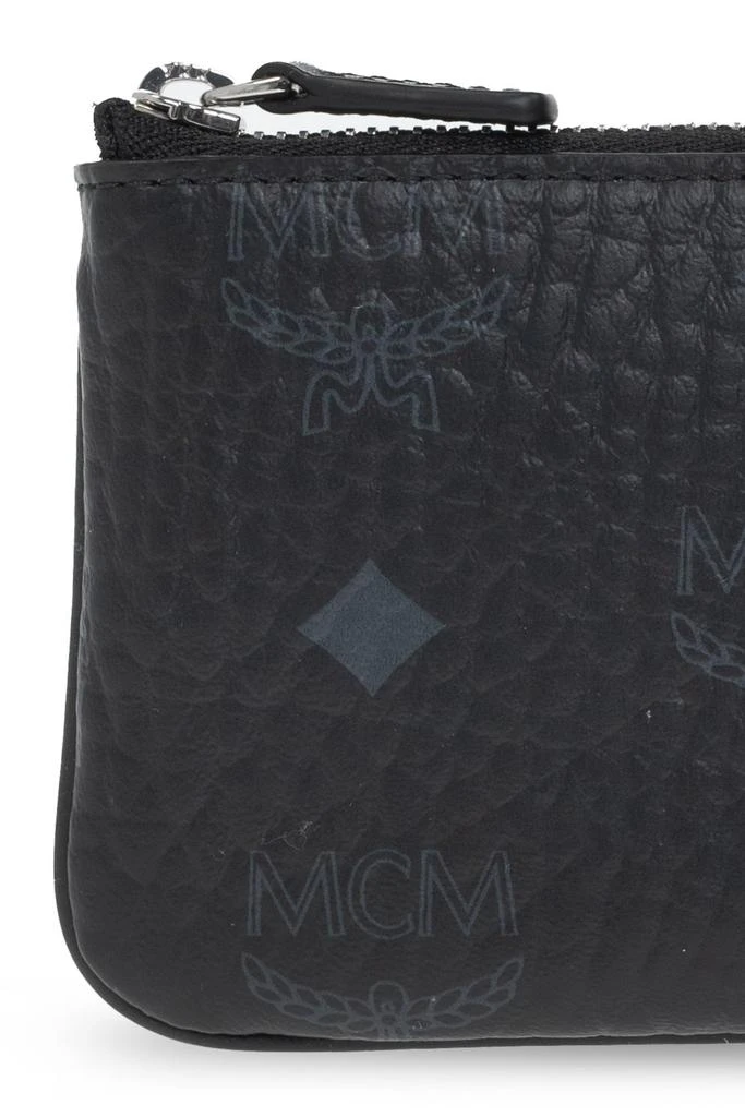 商品MCM|MCM Monogram Printed Zipped Mini Key Pouch,价格¥1341,第5张图片详细描述