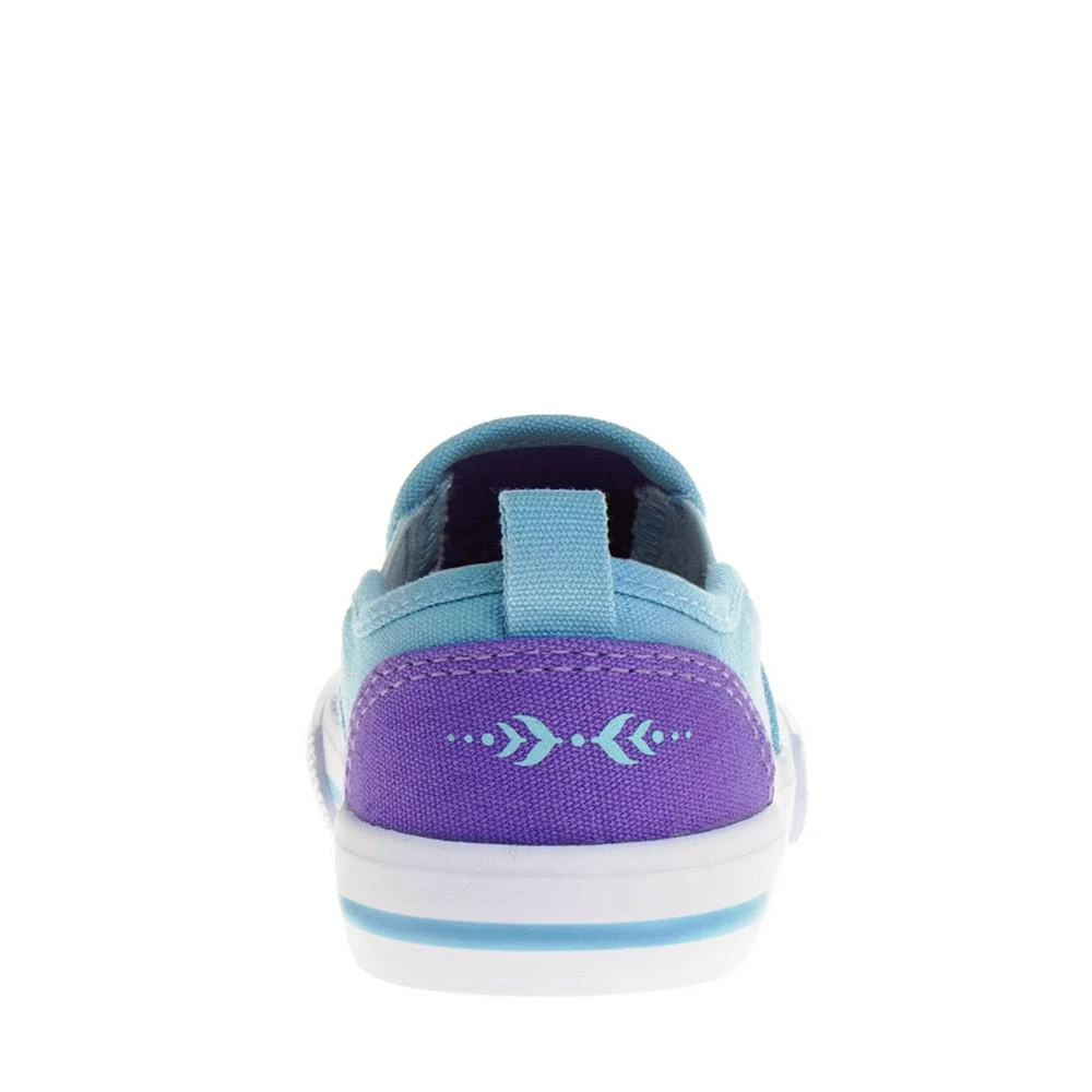 商品Disney|Little Girls Frozen Slip On Canvas Sneakers,价格¥258,第3张图片详细描述