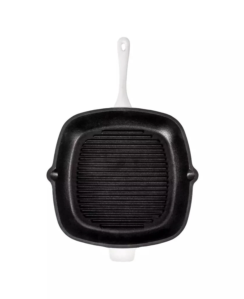 商品BergHOFF|Neo 4pc Cast Iron Cookware Set, Grill Pan, Fry Pan & Oval Dutch Oven,价格¥2073,第5张图片详细描述
