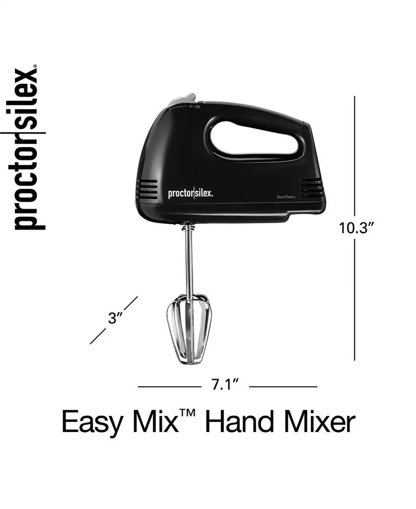 商品Proctor Silex|Easy Mix 5-Speed Hand Mixer,价格¥131,第3张图片详细描述