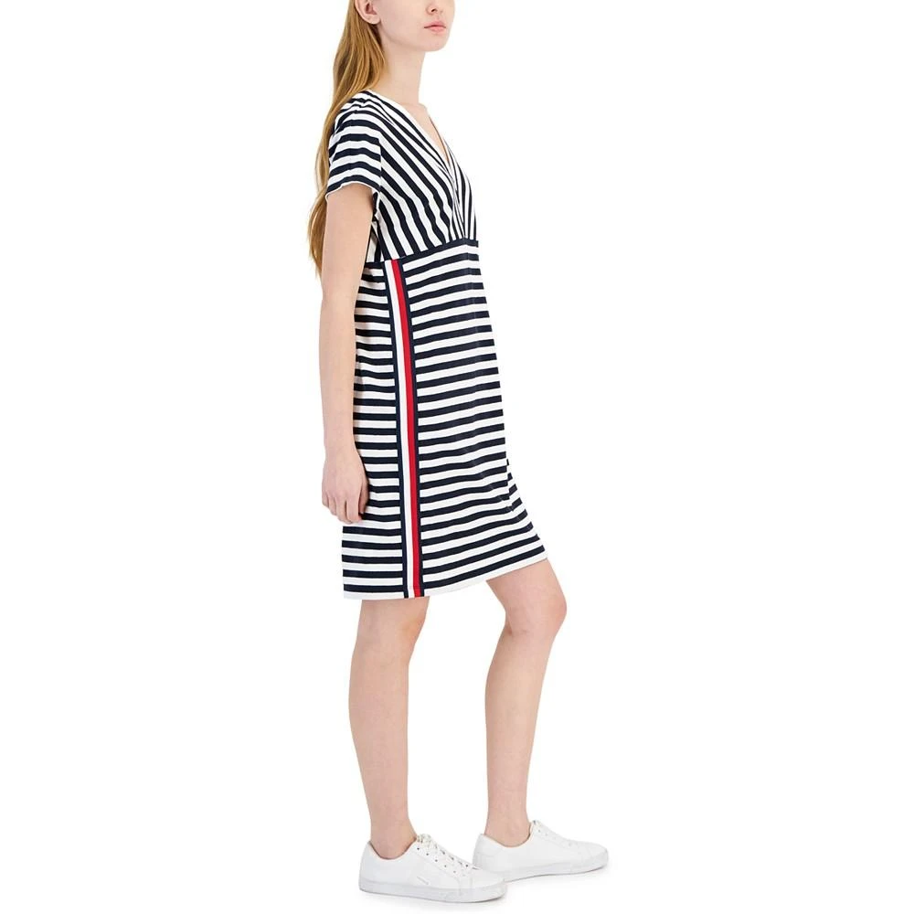 商品Tommy Hilfiger|Women's Striped A-Line Dress,价格¥327,第3张图片详细描述