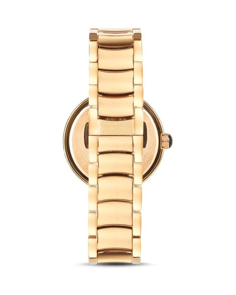 商品Versace|Leda Gold Ion Plated and Stainless Steel Analog Watch, 38mm,价格¥10437,第3张图片详细描述