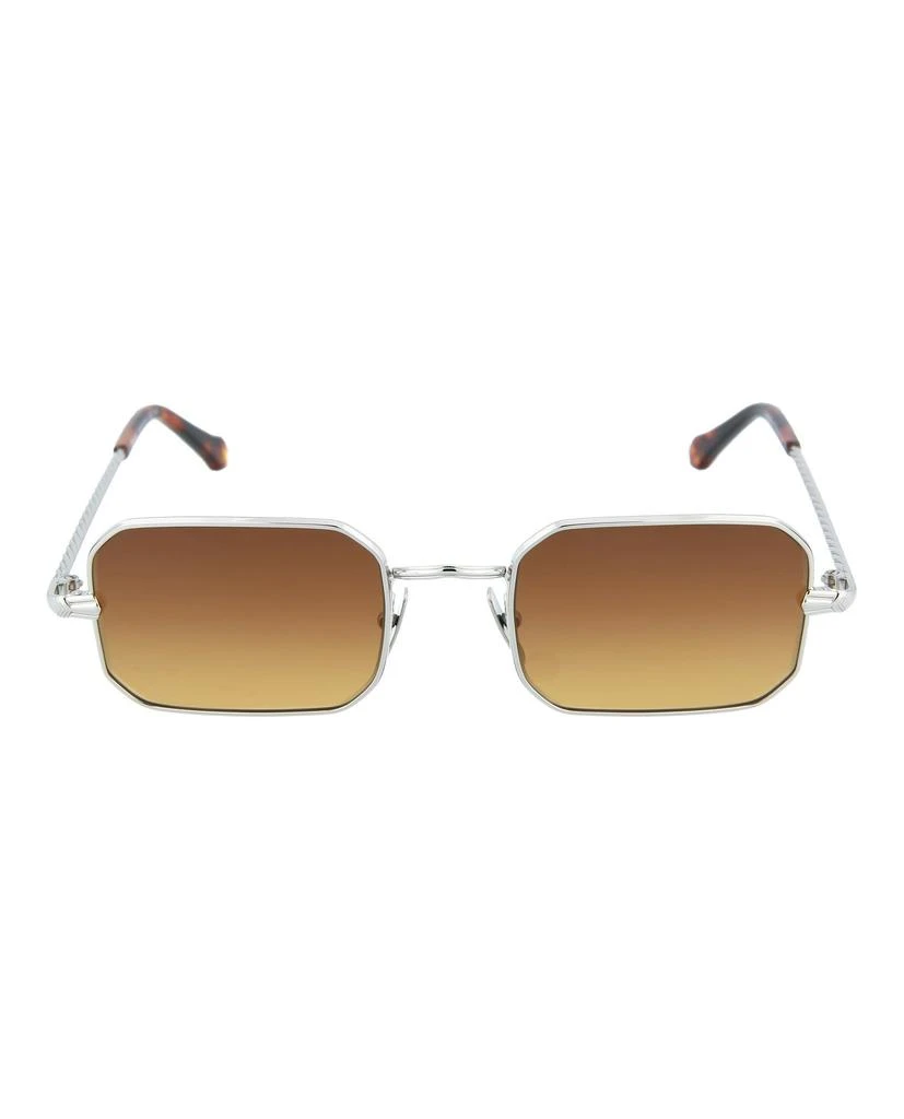 商品Brioni|Rectangle Metal Sunglasses,价格¥971,第1张图片