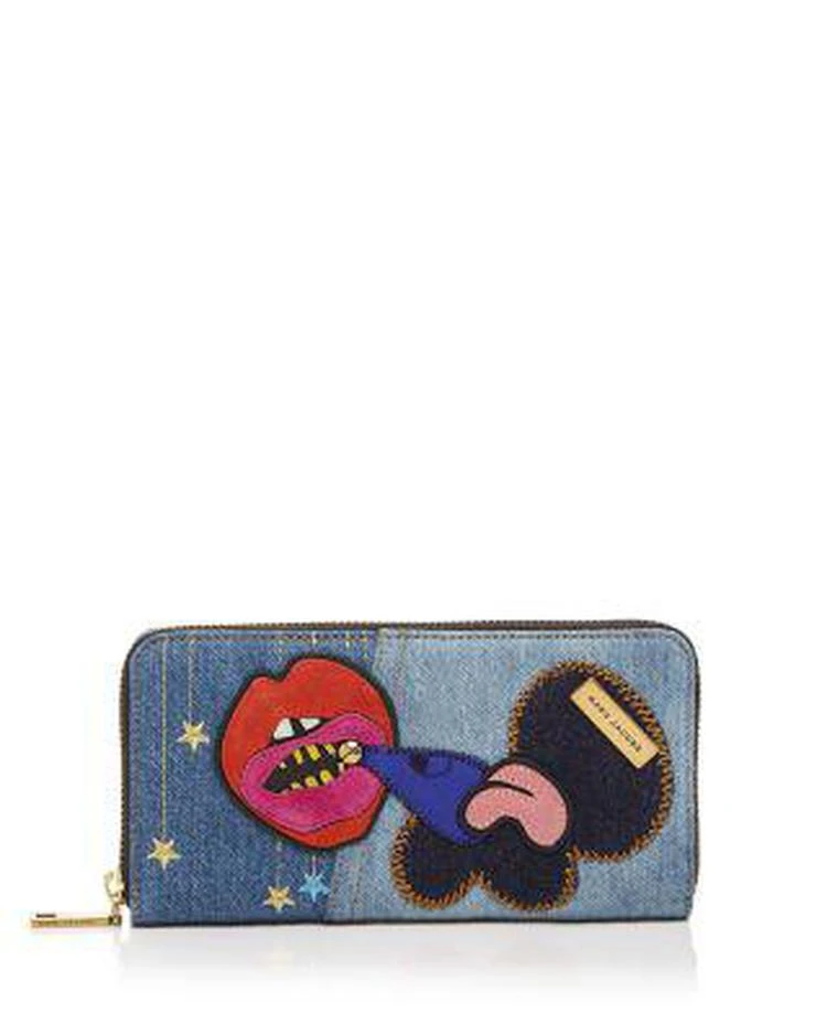 商品Marc Jacobs|Julie Verhoeven Standard Denim Continental Wallet,价格¥1094,第1张图片