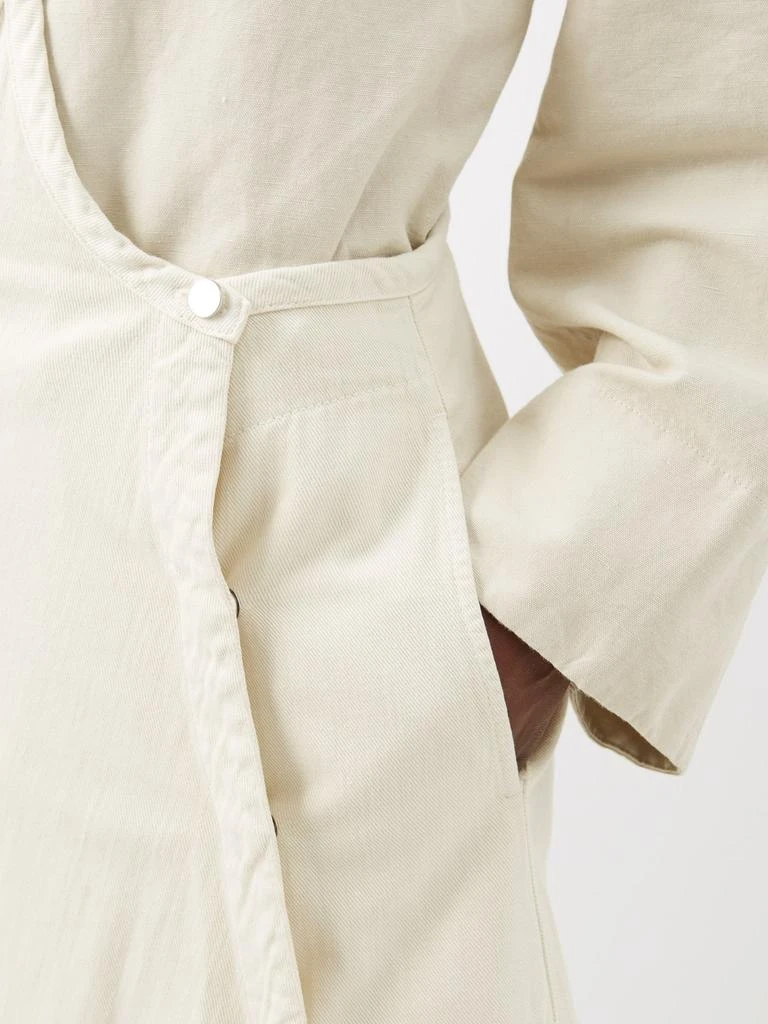 商品Lemaire|Denim apron midi skirt,价格¥3071,第3张图片详细描述