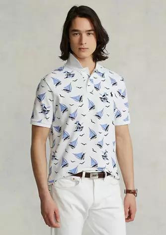 商品Ralph Lauren|Classic Fit Polo Bear Mesh Polo Shirt,价格¥276,第1张图片
