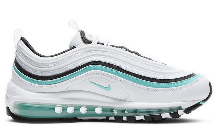 商品[国内直发] NIKE|Air Max 97 Aurora Green复古 3M反光减震防滑 低帮 休闲跑步鞋 女款 蒂芙尼绿,价格¥1460,第3张图片详细描述
