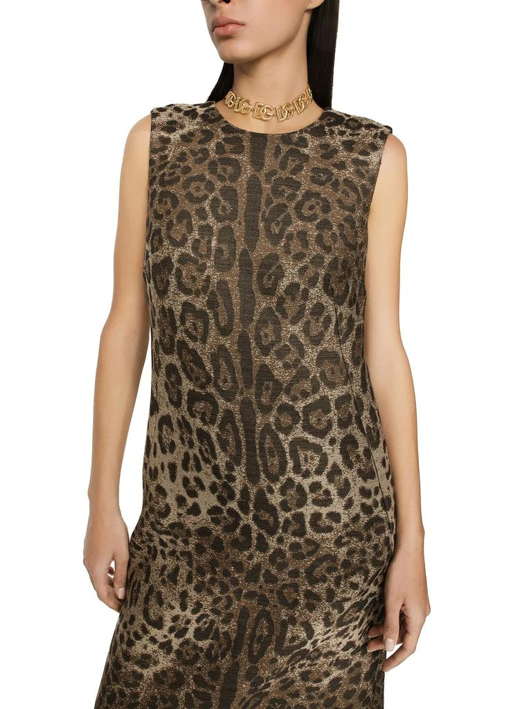 商品Dolce & Gabbana|中长款羊毛连衣裙,价格¥16745,第4张图片详细描述