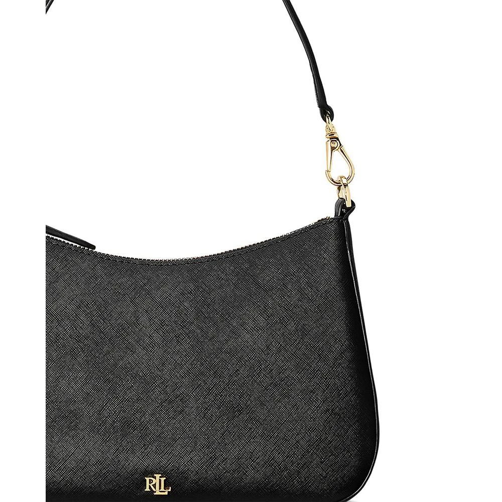 商品Ralph Lauren|Women's Crosshatch Leather Medium Danni Shoulder Bag,价格¥1678,第4张图片详细描述