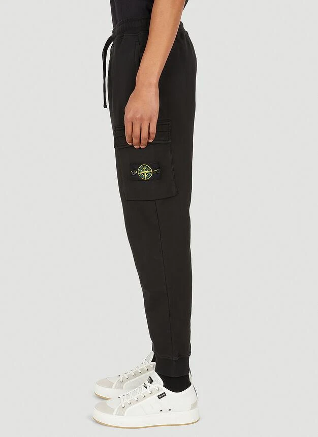 商品Stone Island|Cargo Track Pants in Black,价格¥2941,第3张图片详细描述