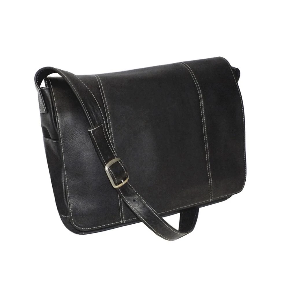 商品ROYCE New York|Royce 13" Laptop Messenger Bag in Colombian Genuine Leather,价格¥1854,第1张图片