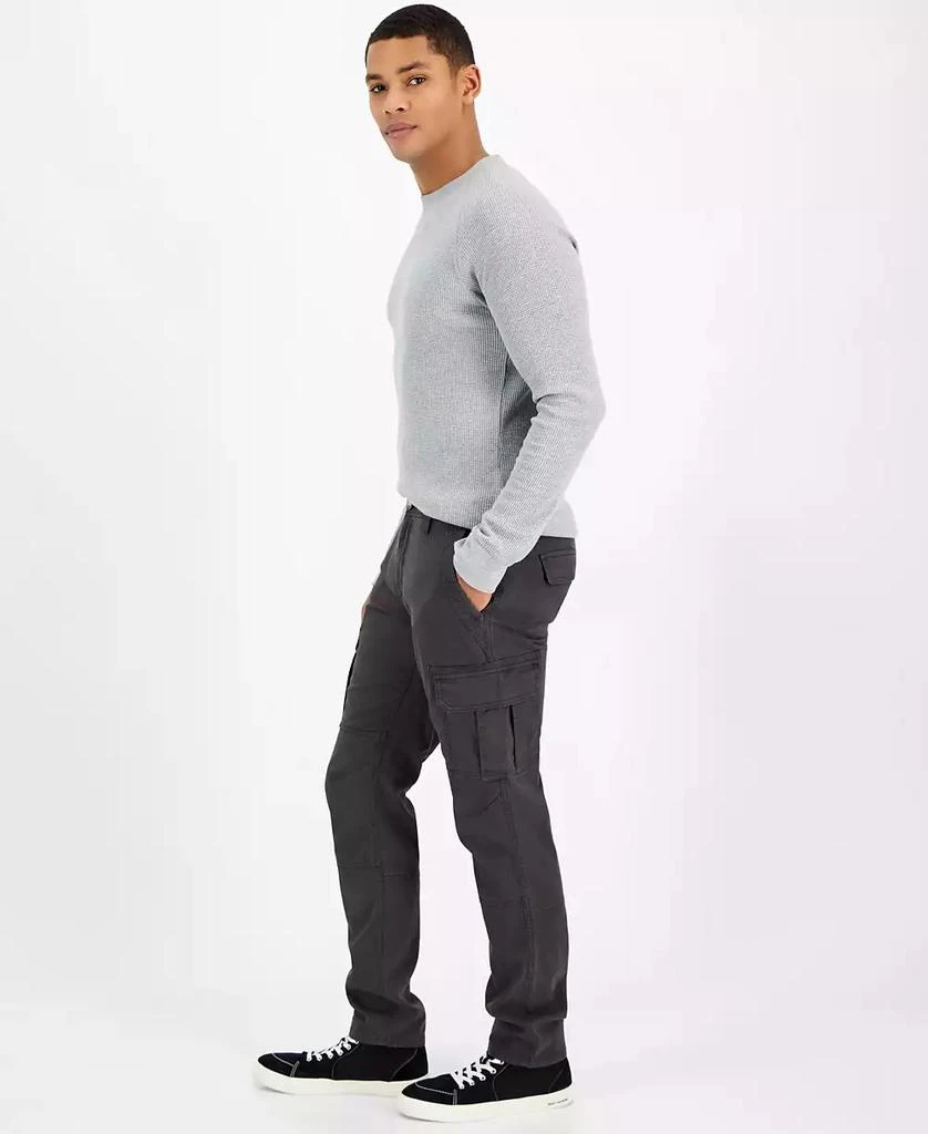商品Sun + Stone|Men's Garment-dyed Straight-Fit Morrison Tapered Cargo Pants, Created for Macy's,价格¥207,第3张图片详细描述