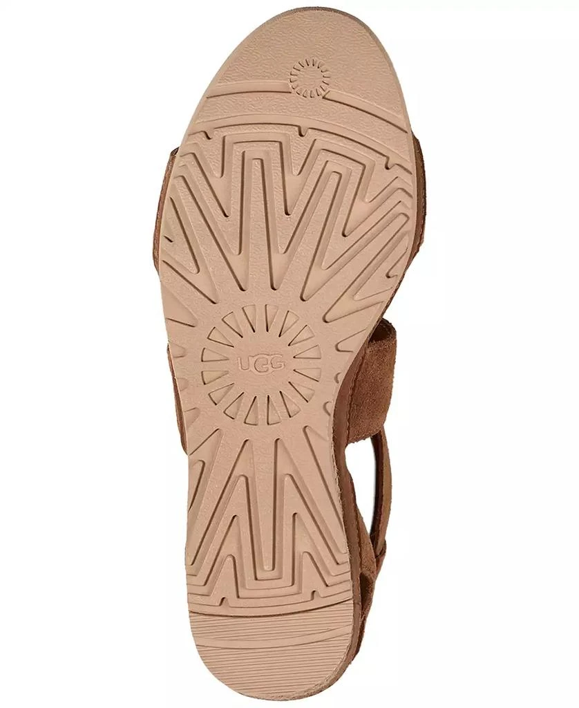 商品UGG|Women's Ileana Ankle-Strap Espadrille Platform Wedge Sandals,价格¥364,第5张图片详细描述