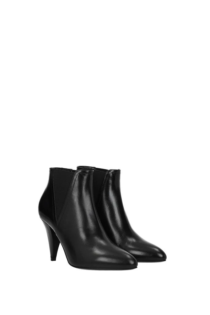 商品Celine|Ankle boots chelsea Leather Black,价格¥2392,第2张图片详细描述