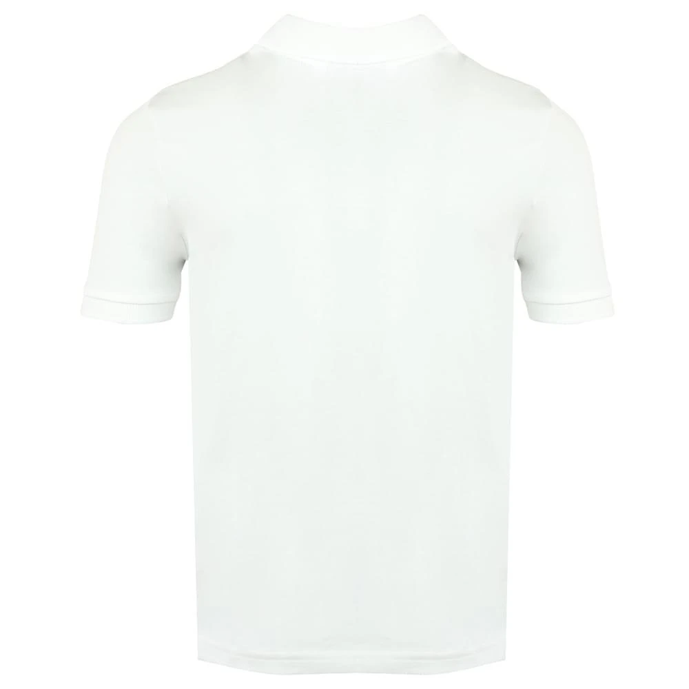 商品Hugo Boss|White Short Sleeve Oversized Logo Polo Shirt,价格¥342,第3张图片详细描述