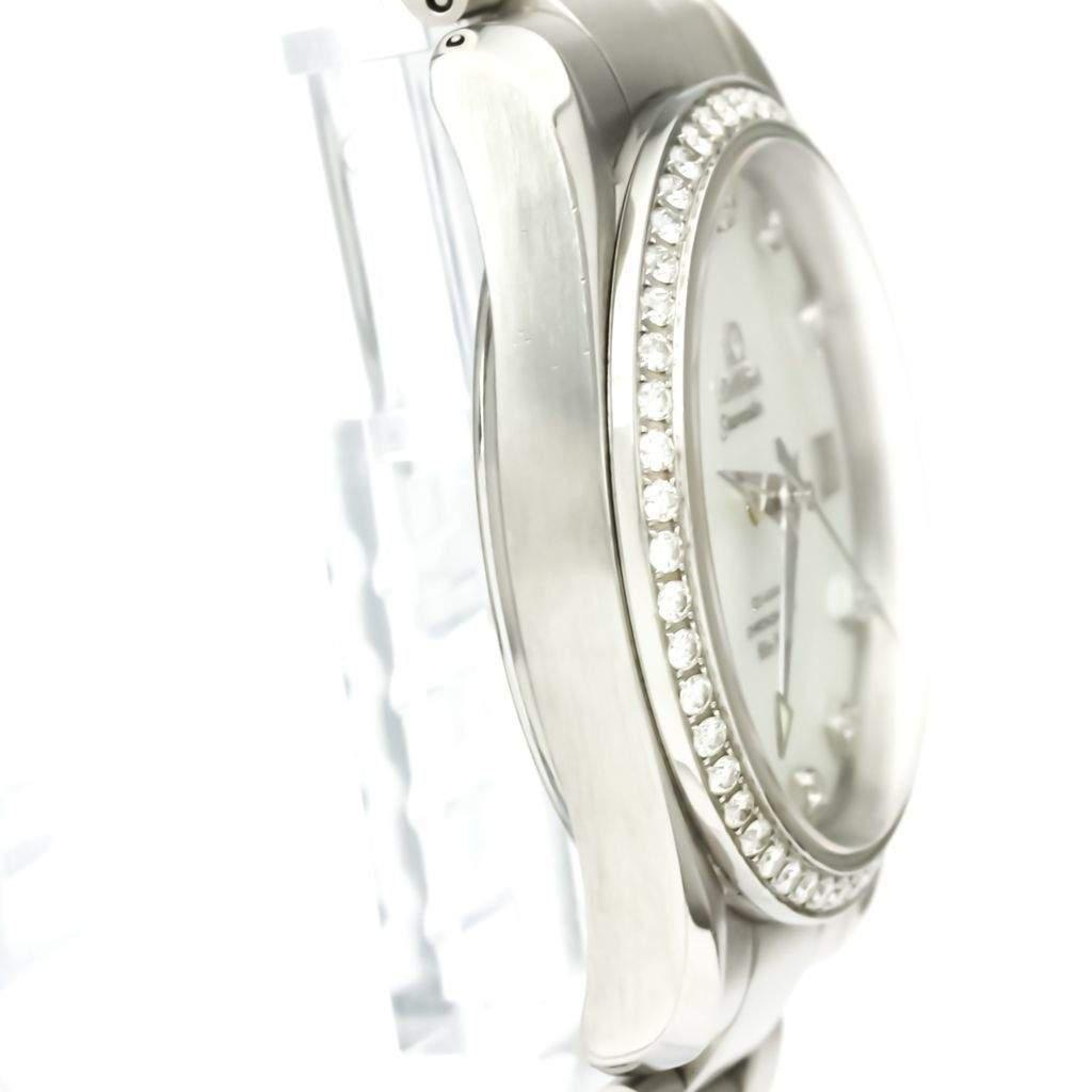 Omega MOP Diamonds Stainless Steel Seamaster Aqua Terra Co-Axial 2509.75 Men's Wristwatch 36 MM商品第5张图片规格展示