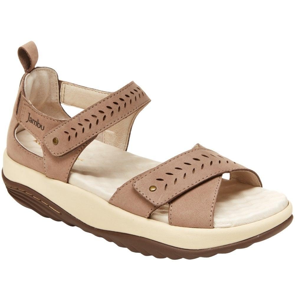 商品Jambu|Sedona Perforated Strappy Sandals,价格¥899,第2张图片详细描述