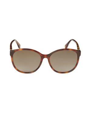 商品Fendi|58MM Rounded Square Sunglasses,价格¥973,第3张图片详细描述