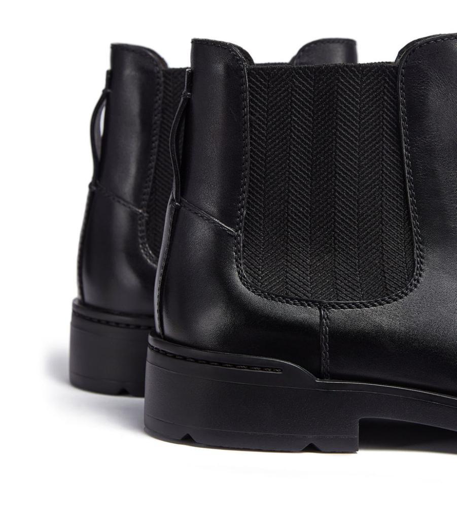 商品Zegna|Leather Cortina Chelsea Boots,价格¥6462,第7张图片详细描述